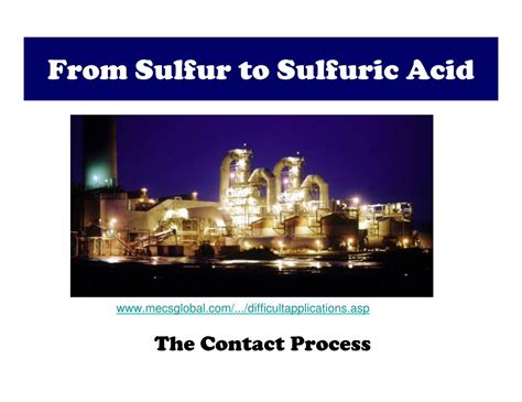 PDF From Sulfur To Sulfuric Aciddocshare01 Docshare Tips Files 20956