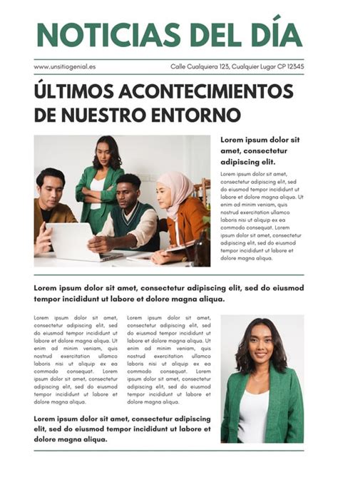 Plantillas De Noticias Gratis Y Personalizables Canva