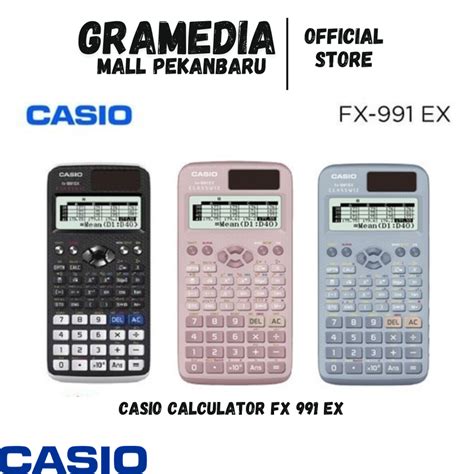 Jual Casio Calculator Fx Ex Kalkulator Kuliah Sekolah Fungsi