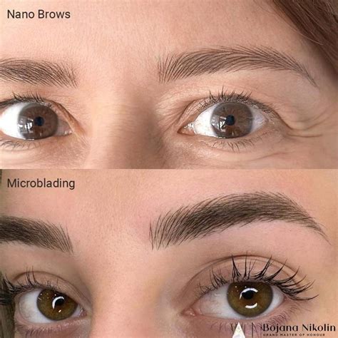 Nano Brows Vs Microblading Key Differences And Similarities