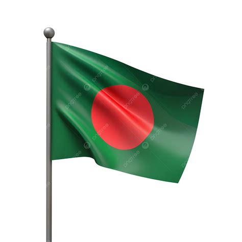 Bangladesh 3d Flag 3d Country Flag Bangladesh Flag Image PNG