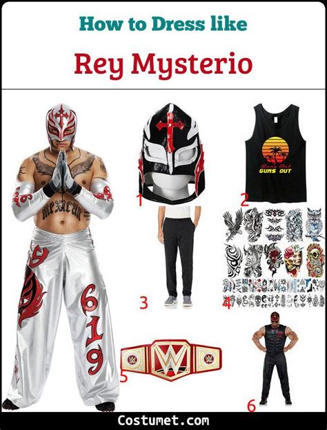 Rey Mysterio Wwe Costume For Cosplay And Halloween 2022 Wwe Costumes