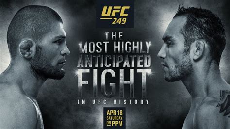 Ufc Releases Promo Video For Khabib Nurmagomedov Vs Tony Ferguson At