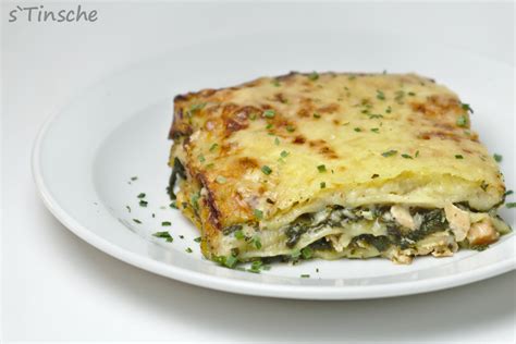 Lachs Spinat Lasagne Rezept Mit Bild Kochbar De