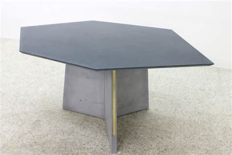 Poligony Table Duccio Maria Gambi Contemporary Design 3 Nero