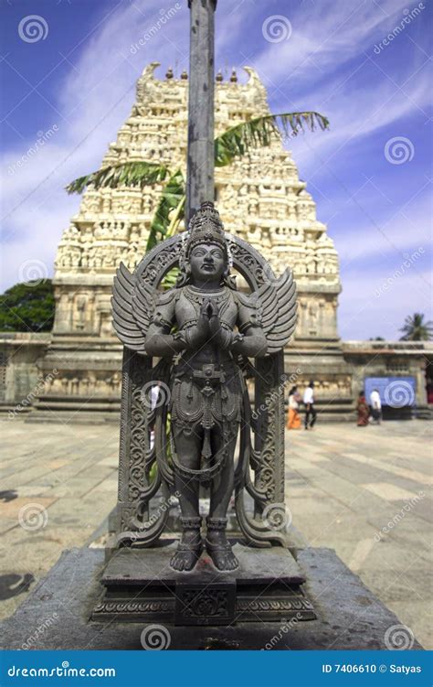 Garuda Statuebelurindia Stock Photo Image Of Pillar 7406610