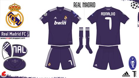 Kit Design By Eroj Real Madrid Home Away E Third