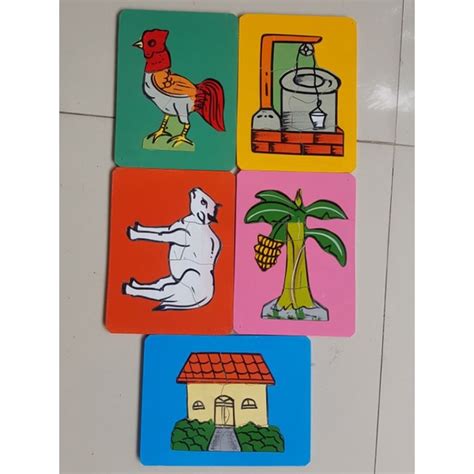 Jual Mainan Puzzle Kayupuzzle Buahkendaraanpuzzle Hewanpohon