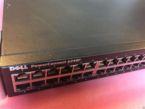 Dell Powerconnect 6248p With Rack Mount Port 1 Not Working 1791653302