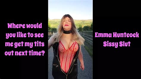 Sissy Outdoors On Motorway Bridge Shemale Amateur Porn Feat Emma Huntcock Xhamster
