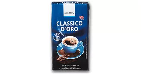 AMAROY Kaffee Classico DOro 20 Rabatt ALDI Suisse Ab 20 12 2018