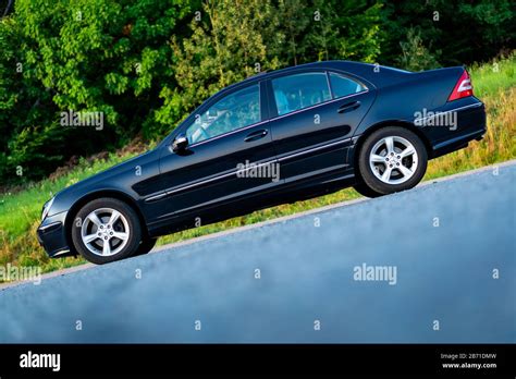 Mercedes Benz W203 C Class Kompressor Sedan Photo Session In An