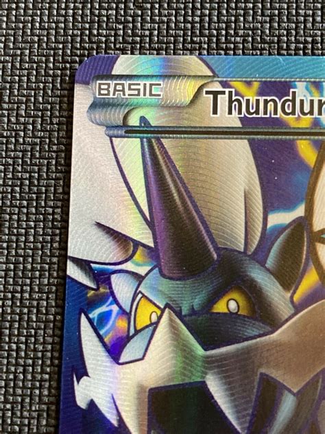 Thundurus EX 110 116 Plasma Freeze Ultra Rare Full Art Pokemon