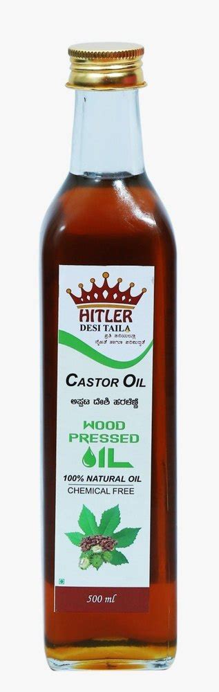 Non Edible 500 Ml Wood Pressed Castor Oil For Home And Hotel At Rs 150