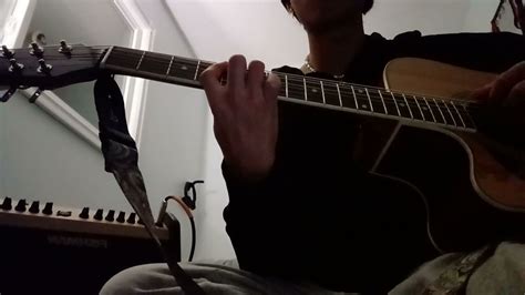 Here With Me D4vd Guitar Cover Youtube