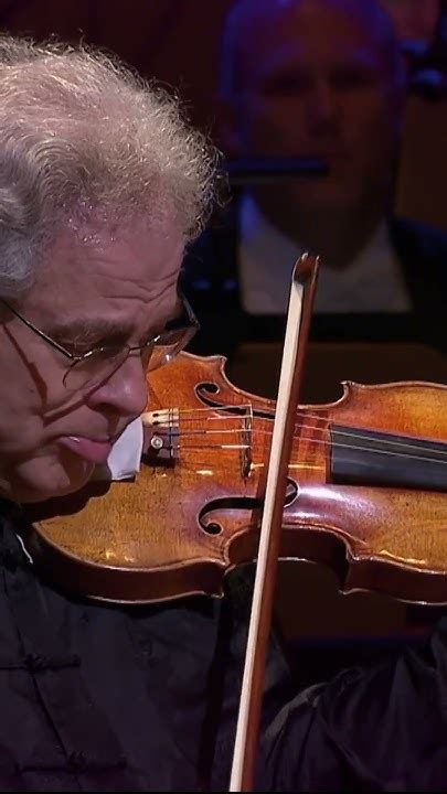 Itzhak Perlmans Pulls The Heart Strings With The Theme From Schindler