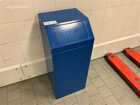 Buy Stahl Abfall Behälter waste container by auction Germany Waldheim