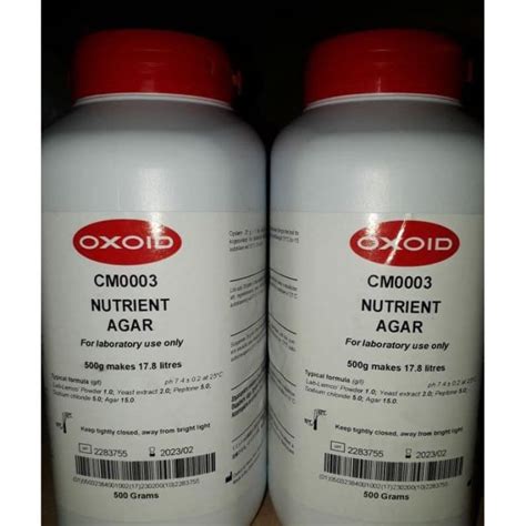 Jual Oxoid CM0003 Nutrient Agar NA 500 Gr For Laboratory Oxoid