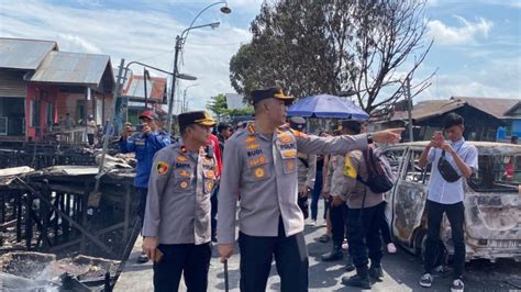 Polisi Selidiki Penyebab Kebakaran Mendawai Ujung Palangka Raya