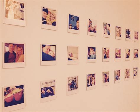 Polaroid Picture Wall Picture Wall Polaroid Pictures Photo Wall