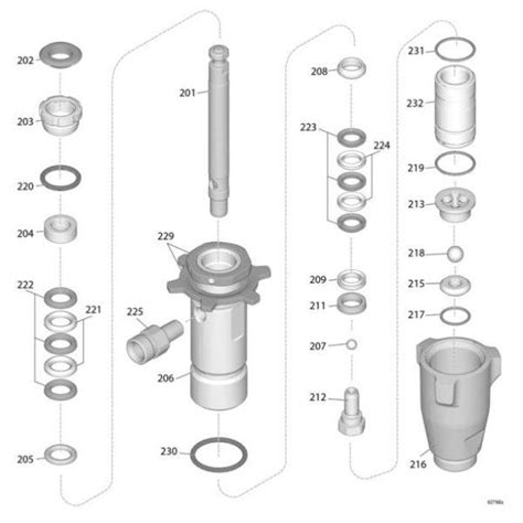 Graco Proconnect Endurance Displacement Pump Complete For Graco Ultra