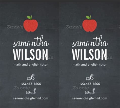 Business Cards For Teachers 51 Free Psd Format Download Free