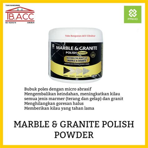 Jual Bubuk Pembersih Marmer Granit Keramik Marble And Granite Polish