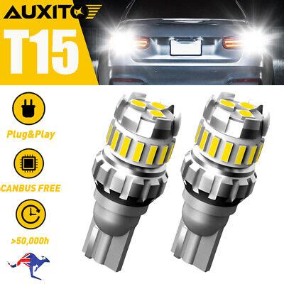 2x AUXITO T10 194 168 W5W Blue LED Parking Side Interior Marker Dome