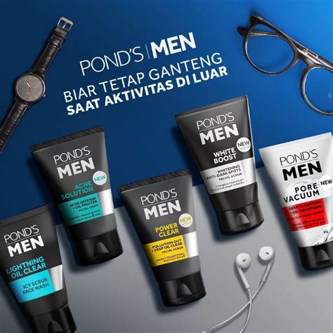 Jual PONDS MEN Facial Foam Shopee Indonesia