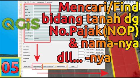 05 Mencari Bidang Tanah Dengan Nomor Pajak NOP PBB Dan Nama Nya YouTube