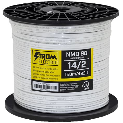 142 Nmd90 150m Interior Electrical Wire White