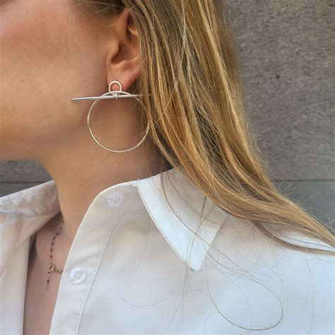 Boucles Doreilles Loop HERMES