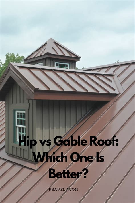 Hip vs Gable Roof: Which One Is Better? - Kravelv | Gable roof, Gable ...