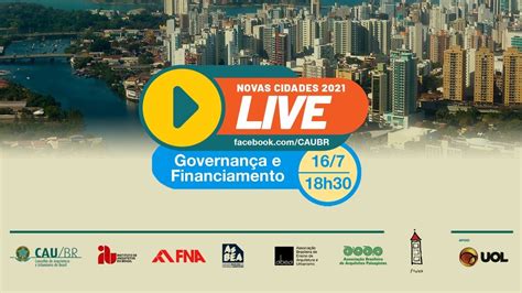 Novas Cidades 2021 Governança e Financiamento YouTube