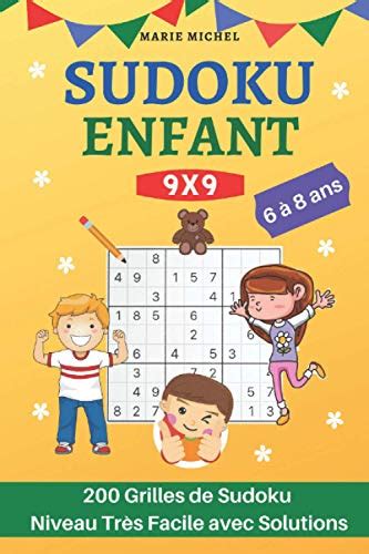 Sudoku Enfant De Ans X Grilles De Sudoku Niveau Tr S