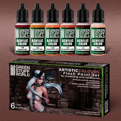 Paint Set Flesh Gsw Paint Sets Element Games