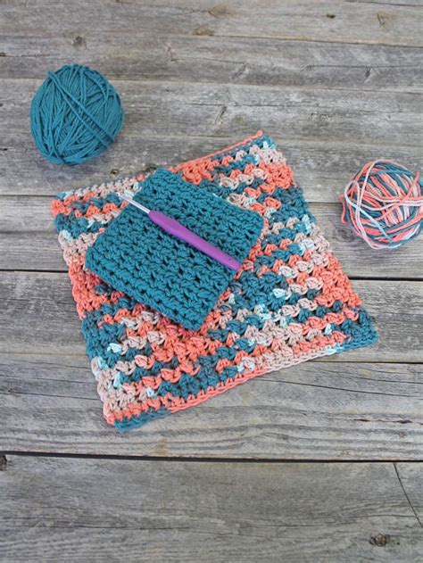 Mayberry Stitch Crochet Tutorial Easy Dishcloth Project A More