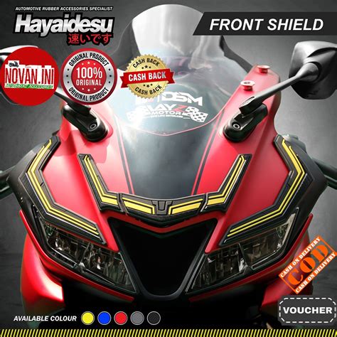 Jual Yamaha R15 V3 Body Protector Front Shield Cover Hayaidesu Shopee