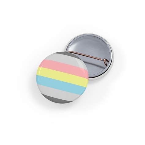 Demiflux Pride Flag Pin Etsy