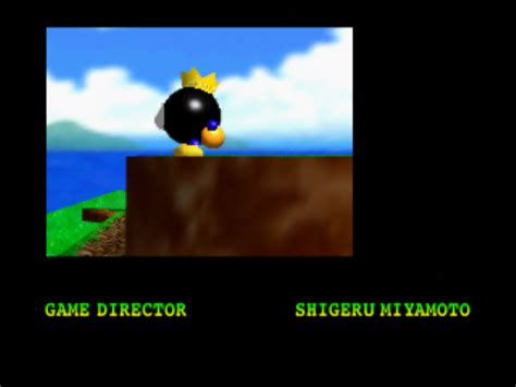 Ending For Super Mario 64 Nintendo 64