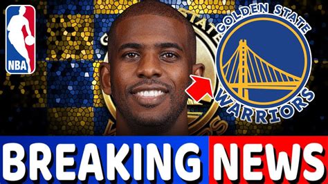 This Was Not Expected Kerr Confirms Exit Update From Chris Paul