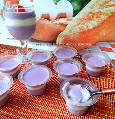 Resep Puding Puyo Lava Sutra Lembut Aneka Resep Masakan Sederhana Kreatif