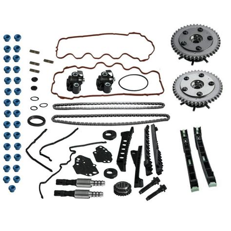 Max Motosports Timing Chain Kit And Cam Phasersandvvt Valves For 5 4l Triton 3v Ford F150 Lincoln