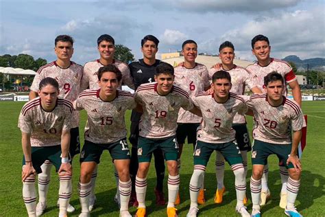 Selecci N Mexicana Sub Avanza A Semifinales Del Torneo Maurice