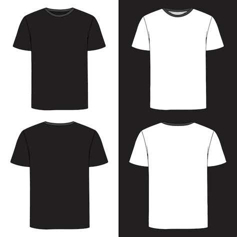 Premium Vector T Shirt Template Vector