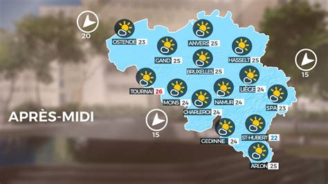 Temps ensoleillé pour ce dimanche et les prochains jours RTBF Actus