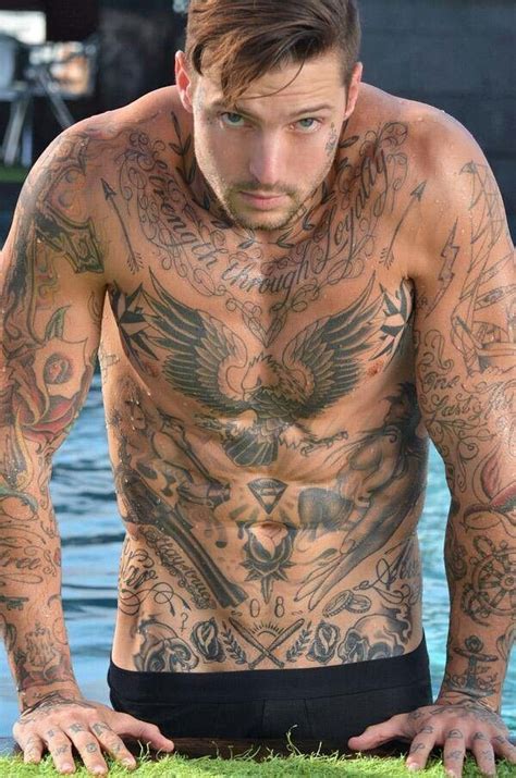 Male Beauty Tatted Men Inked Men Tattoos For Guys