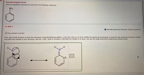 Draw All Significant Resonance Structures For The Following Compound