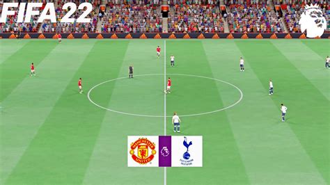 Fifa 22 Manchester United Vs Tottenham Hotspur Premier League 202122 Full Gameplay Win