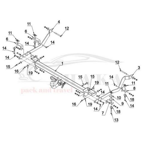 Abnehmbare AHK E Satz 13 Polig Citroen Jumper Bj 2006